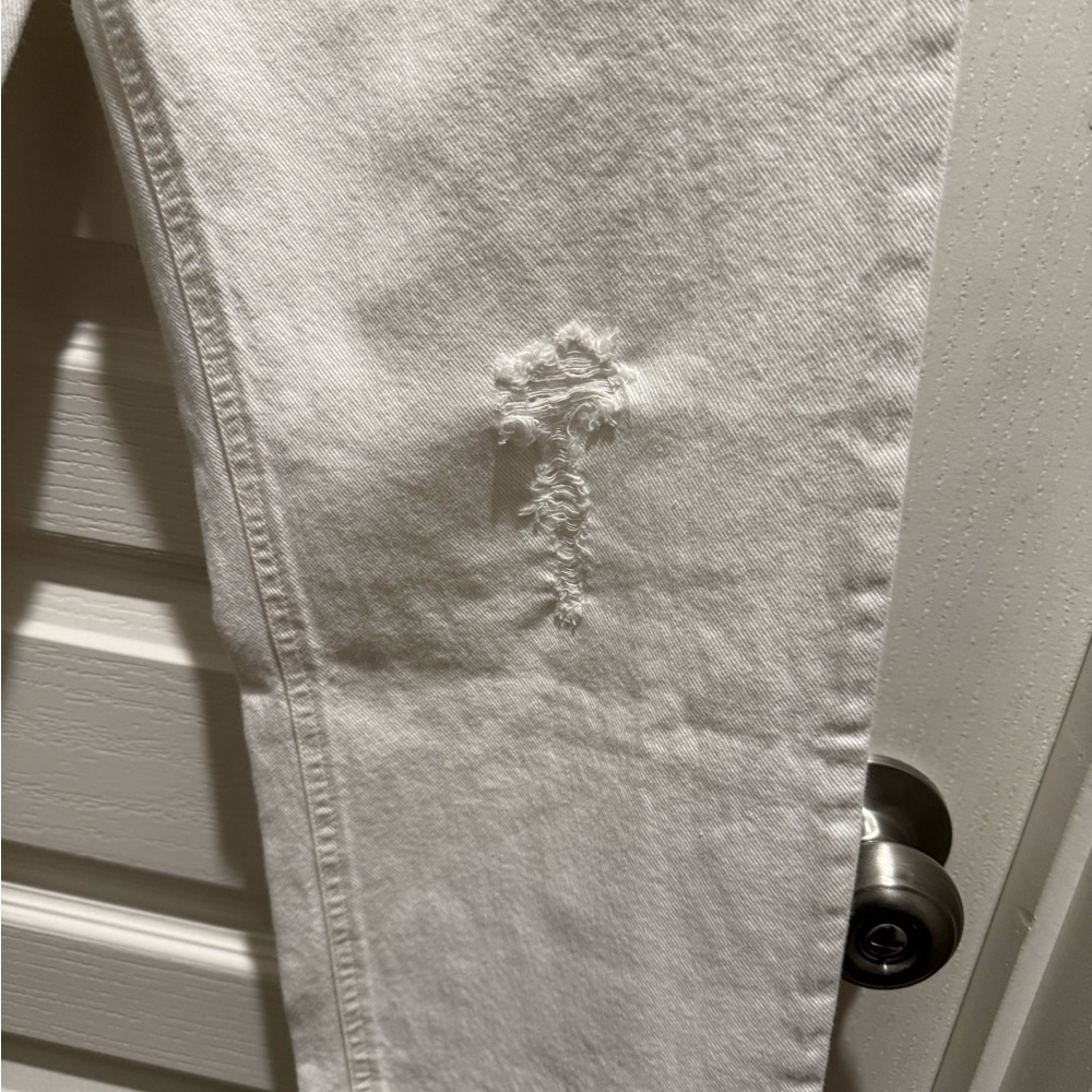 Gap the girlfriend jean optic white sz 28/6R - Picture 7 of 11